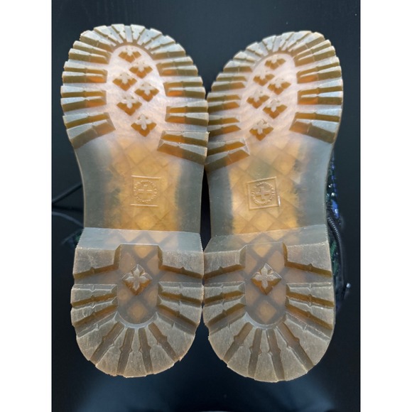 Dr Martens‎ 1460 Pascal Mystic Floral Combat Boots Women US 5 Black Dark Gothic - Picture 5 of 11